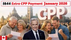$844 Extra CPP Payment Confirmed for Janaury 2026: Who Qualifies and When to Expect It