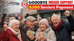 Goodbye to Missed Support as CRA Confirms $300 Seniors Payment Rolling Out on 10 January 2026