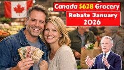 Canada $628 Grocery Rebate in January 2026 – What you Need to know