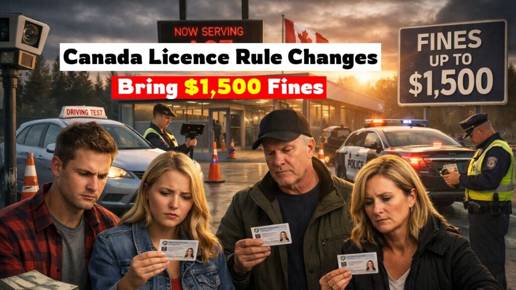Canada Driving Licence Rule Changes