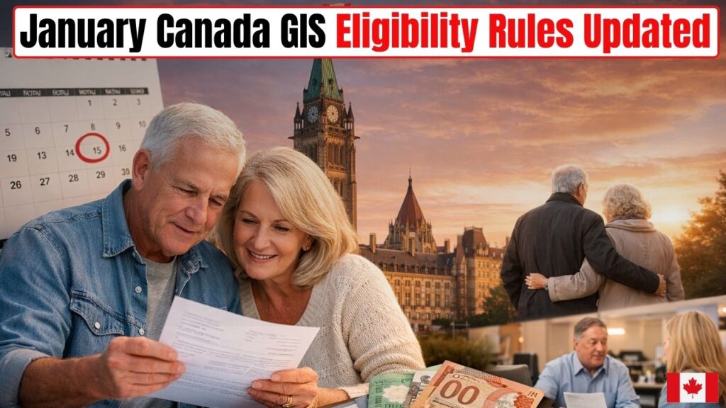 Canada GIS Allowance for January 2026