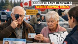 Goodbye to Easy Licence Renewals as Canada Enforces Stricter Senior Driving Rules from 10 January 2026