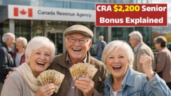 Goodbye to Missed Grant Payments: CRA Sets $2,200 Senior Bonus Rule From 10 January 2026